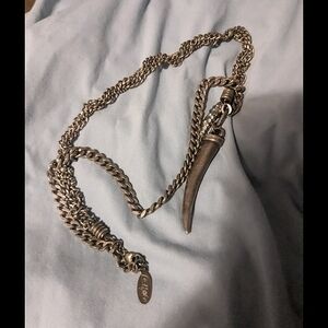 La holla unisex chain and Swarovski crystal